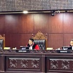 Sidang pengucapan putusan/ketetapan di Gedung Mahkamah Konstitusi (MK) RI, Jakarta, Senin (16/10/2023). ANTARA/Fath Putra Mulya-1697440567