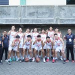 Tim basket Sulsel berfoto bersama sebelum tampil di PraPON di Bali, 1-8 Oktober 2023.ANTARA/HO-Perbasi Sulsel-1696849155