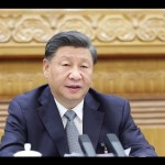 Arsip - Presiden China Xi Jinping di Balai Agung Rakyat di Beijing, ibu kota China (15/10/2022). (ANTARA/Xinhua/Ju Peng/aww)-1700117261