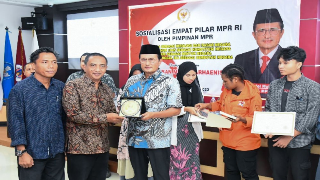 Wakil Ketua MPR RI Prof. Dr. Ir. H. Fadel Muhammad