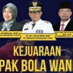 Flayer Kejuaraan Sepak Bola Wanita Piala Gubernur Kaltim 2023 (Antara / HO Dispora Kaltim)-1699442614