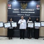 Kanwil Kemenkumham Sulteng raih 8 penghargaan pada K1S Awards 2023-1700123652