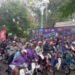 Kegiatan "Nostalgia Jalur Da90's" yang diinisiasi oleh Group Otomotif 1990 di Bandung, Jawa Barat. (ANTARA/HO)-1701053413