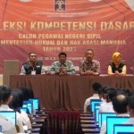 Kemenkumham Sumbar kawal tes belasan ribu calon ASN di Padang-1699532212