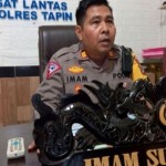 Kepala Satuan Lalu Lintas Polres Tapin Kalimantan AKP Imam Suryana. ANTARA/M Fauzi Fadilah-1700121827