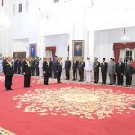 Presiden Jokowi lantik pengurus Legiun Veteran RI-1700635615