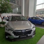 Subaru Crosstrek dipamerkan di Plaza Subaru Tebet, Jakarta Selatan, Kamis (23/11/2023). (ANTARA/Rina Nur Anggraini)-1700730698