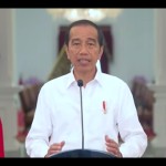 Tangkapan layar - Presiden Joko Widodo memberikan pernyatan di Istana Merdeka, Jakarta, Senin (7/11/2023). (ANTARA/Indra Arief)-1699252422