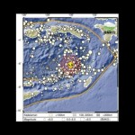 Titik gempa M 6,8 Kabupaten Kepulauan Tanimbar, Maluku, Rabu (8/11/2023). (Antara/HO-BMKG)-1699518195