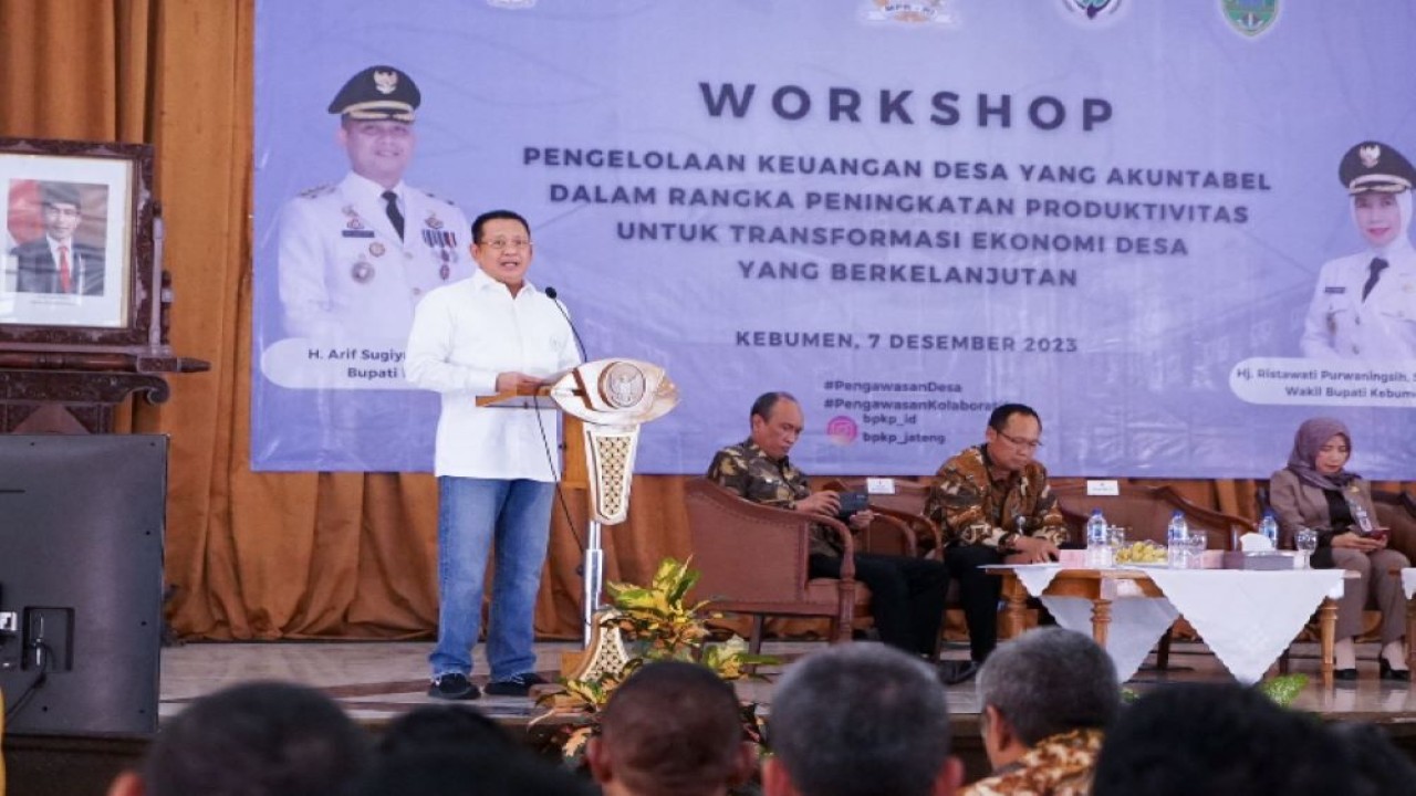 Ketua MPR RI sekaligus Wakil Ketua Umum Partai Golkar Bambang Soesatyo