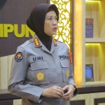 Kabid Humas Polda Lampung Kombes Pol Umi Fadilah Astutik, di Mapolda Lampung, Rabu, (13/12/2023). ANTARA/HO-Polda Lampung.-1702452909
