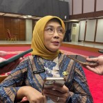 Kepala Dinas Kesehatan (Dinkes) DKI Jakarta Ani Ruspitawati di Balai Kota DKI, Jakarta Pusat, Kamis (21/12/2023). (ANTARA/Siti Nurhaliza)-1703157211