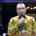 Tangkapan layar - Ketua KPU RI Hasyim Asy'ari di Kantor KPU RI, Jakarta, Selasa (12/12/2023). (ANTARA/Narda Margaretha Sinambela)-1702385836