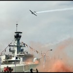 TNI AL peragakan kemampuan halau ancaman drone di Hari Armada 2023-1701760735