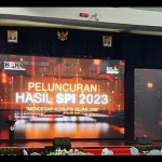 Acara Survei Penilaian Integritas (SPI) 2023 di gedung Merah Putih KPK-1706276762