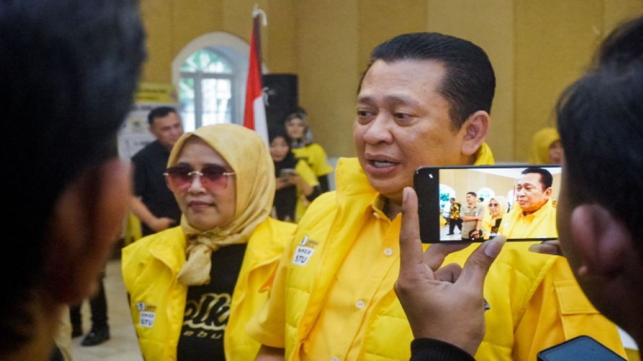 Ketua MPR RI sekaligus Wakil Ketua Umum Partai Golkar Bambang Soesatyo