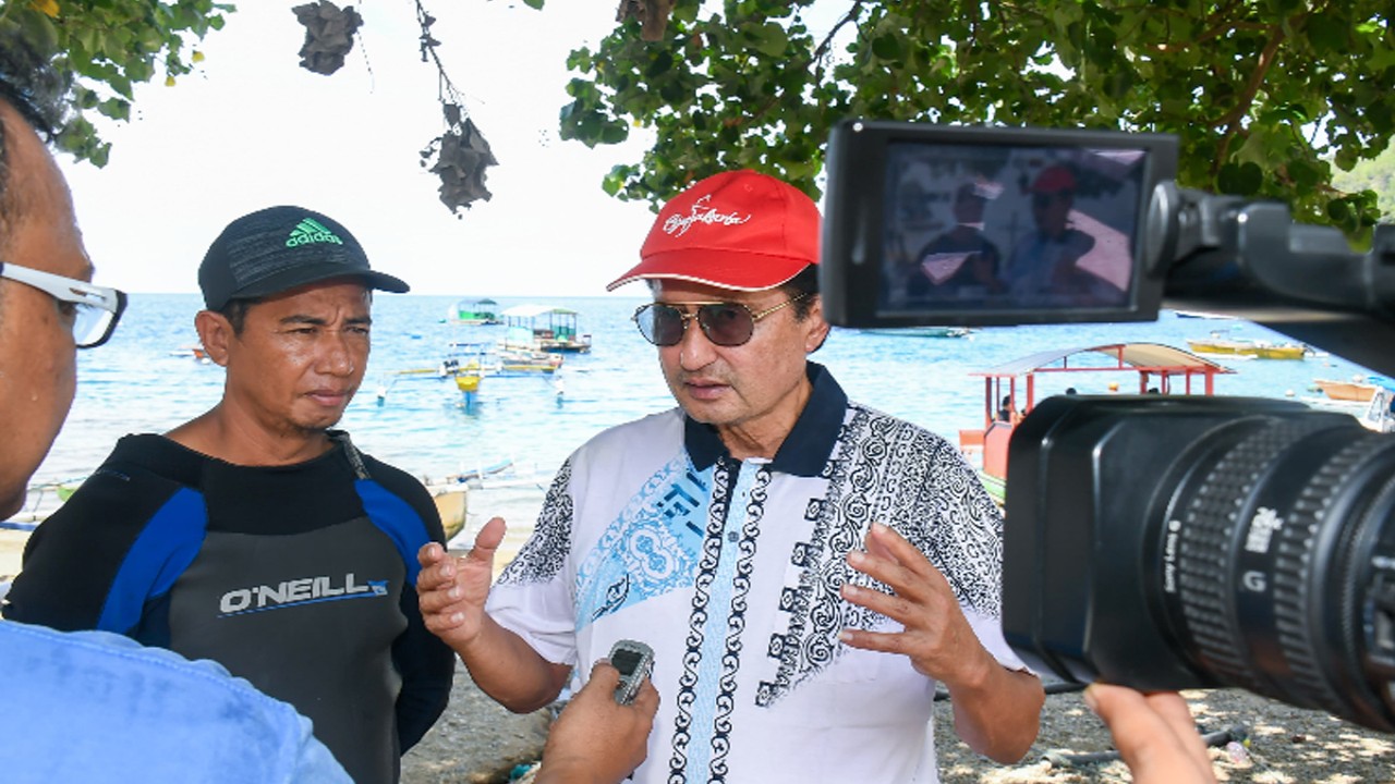 Wakil Ketua MPR RI Prof. Dr. Ir. H. Fadel Muhammad mengungkapkan bahwa Indonesia di tahun 2024 harus menjadi lebih baik terutama kesejahteraan rakyatnya. (foto: mpr.go.id)