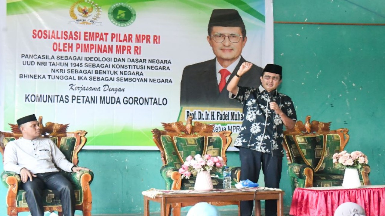 Wakil Ketua MPR RI Prof. Dr. Ir. H. Fadel Muhammad