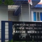 Kantor Imigrasi Kelas I Tempat Pemeriksaaan Imigrasi (TPI) Ternate, Selasa (23/1/2024). ANTARA/Abdul Fatah (Abdul Fatah)-1706003370