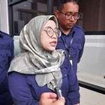 Ketua Komisi Pemilihan Umum (KPU) Jakarta Barat, Endang Istianti saat ditemui di GOR Kebon Jeruk, Selasa (2/1/2024). ANTARA/Risky Syukur-1704177248