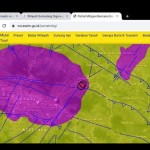 Peta pusat gempa dengan kekuatan magnitudo 4,8 di Sumedang, Jawa Barat, Minggu (31/12/2023). ANTARA/HO-Badan Geologi/pri.-1704191698