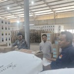 Sejumlah komisioner KPU Depok ketika meninjau gudang logistik (ANTARA/ foto: dok KPU Depok)-1704447039