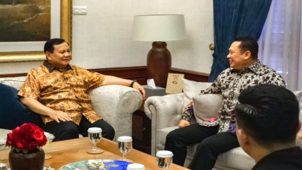 Wakil Ketua Umum Partai Golkar Bamsoet di Jakarta, Rabu (28/2/24).