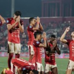 Selebrasi skuad Bali United setelah sukses mengalahkan Persis Solo-1709225735