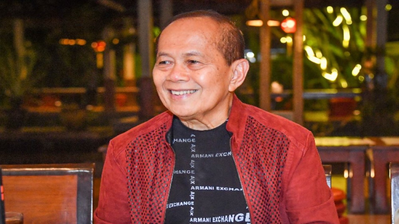 Syarief Hasan, di sela-sela kegiatan kunjungan kerjanya, di Cianjur, Jawa Barat, Senin (12/2/2024).