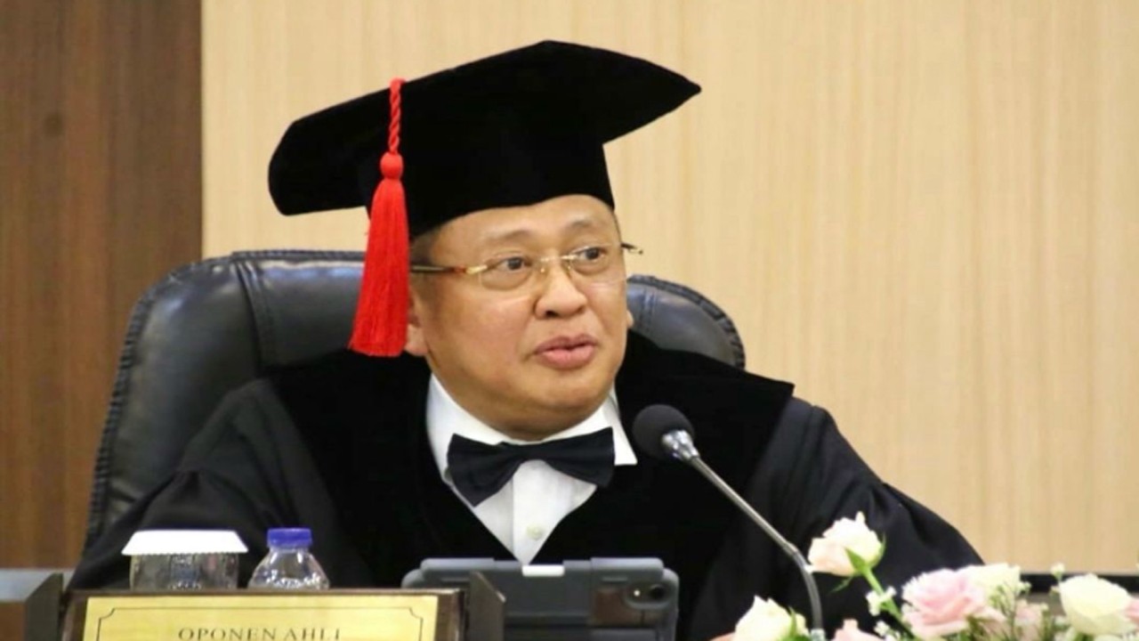 Bambang Soesatyo, Ketua MPR RI/Dosen Tetap Pascasarjana Fakultas Hukum Universitas Trisakti, Universitas Pertahanan RI (UNHAN) dan Universitas Borobudur Jakarta.