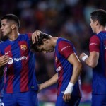 Selebrasi skuad Barcelona di laga Liga Champions-1710280859