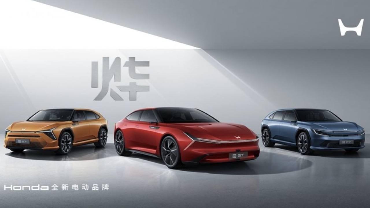 Honda meluncurkan Ye GT, Ye P7 dan Ye S7 untuk menyasar pasar China. (Foto: ArenaEV)