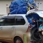 Pemudik bawa motor di mobil-1712400584