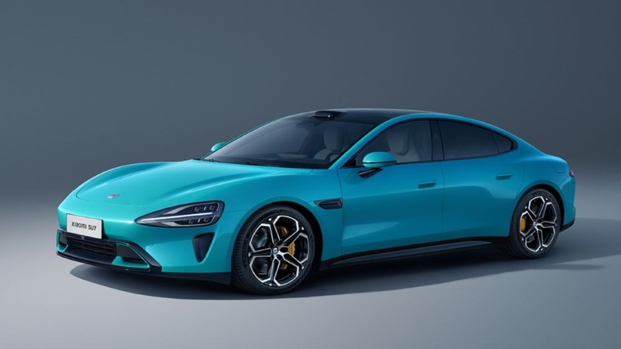 Mobil listrik Xioami SU7. (Foto: Arena EV)