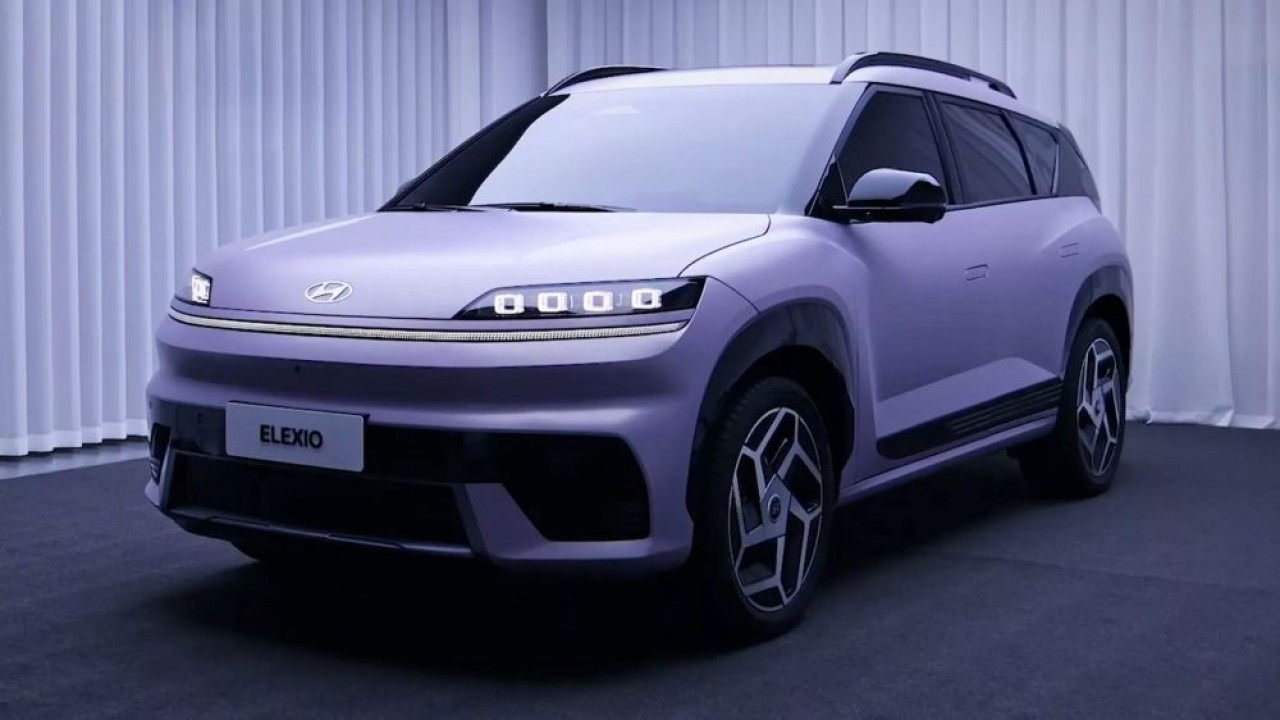 SUV listrik Hyundai Elexio. (Foto: Istimewa via Carscoops)