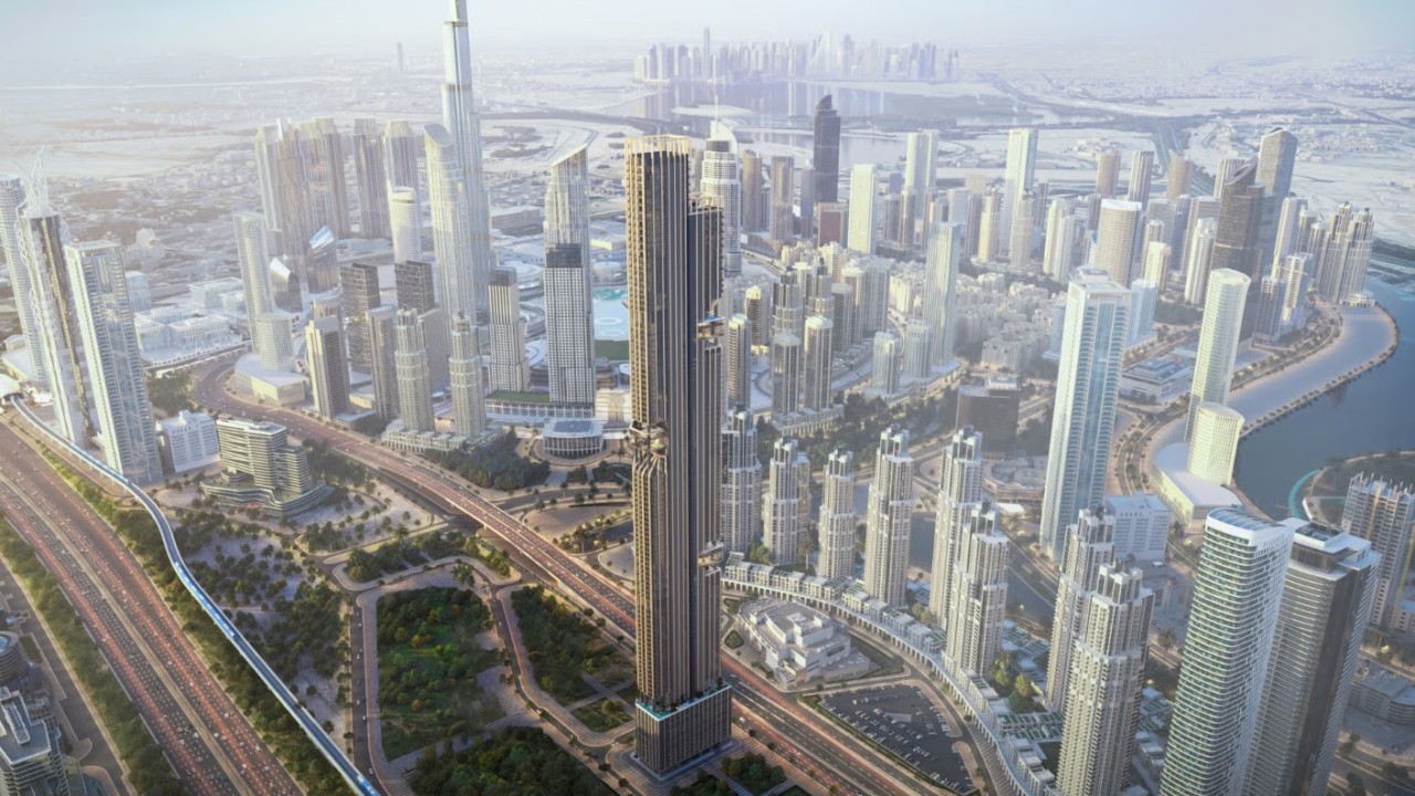 Gedung pencakar langit super mewah akan menjulang di langit Dubai hingga ketinggian 445 meter. (Foto: Deyaar Development via New Atlas)