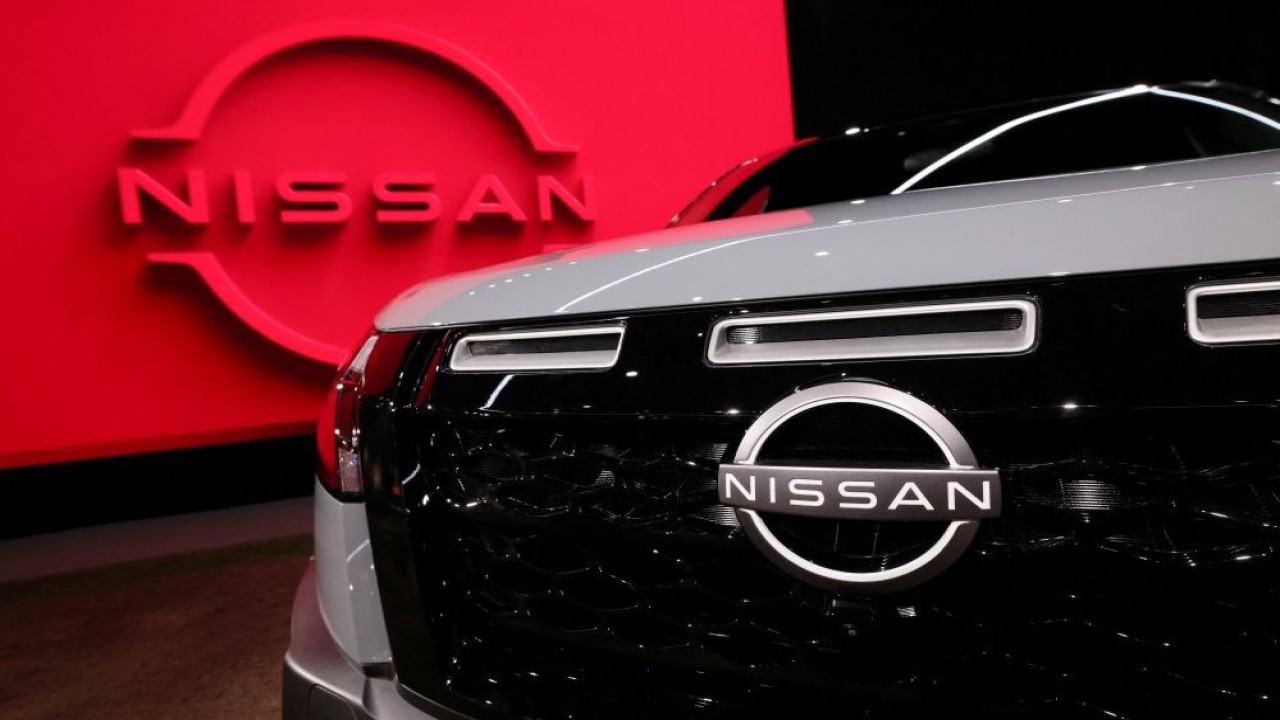 Nissan Pathfinder 2023 diluncurkan di New York International Auto Show 2022, di Manhattan, New York City, Amerika Serikat, 13 April 2022. (Foto: Dok/Brendan McDermid/Reuters)