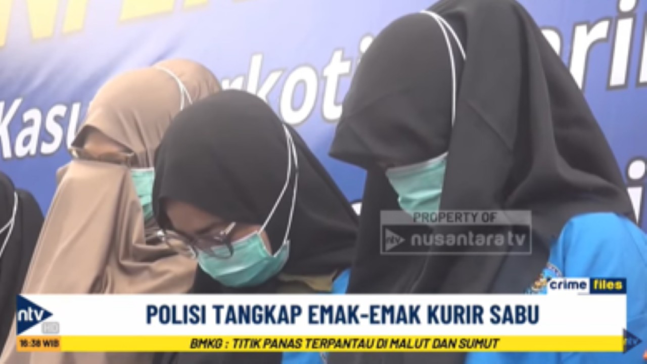 Enam emak-emak di Sulawesi Selatan diringkus polisi karena selundupkan sabu