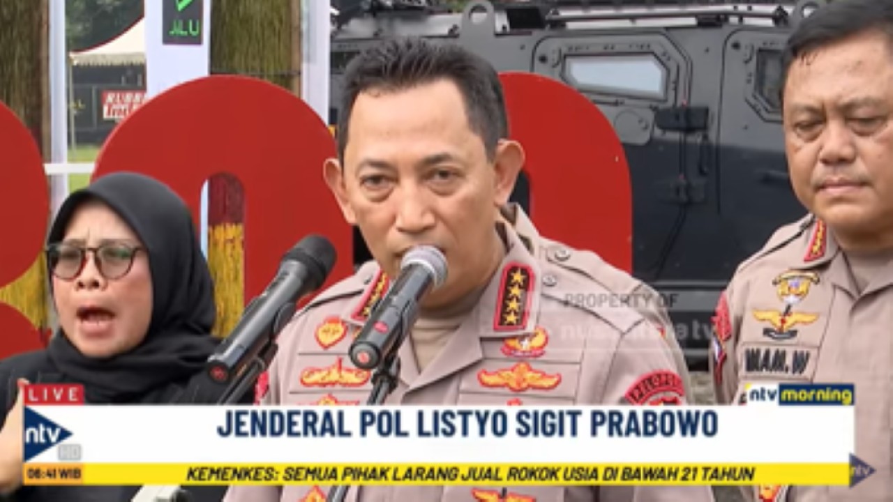 Kapolri Jenderal Listyo Sigit Prabowo