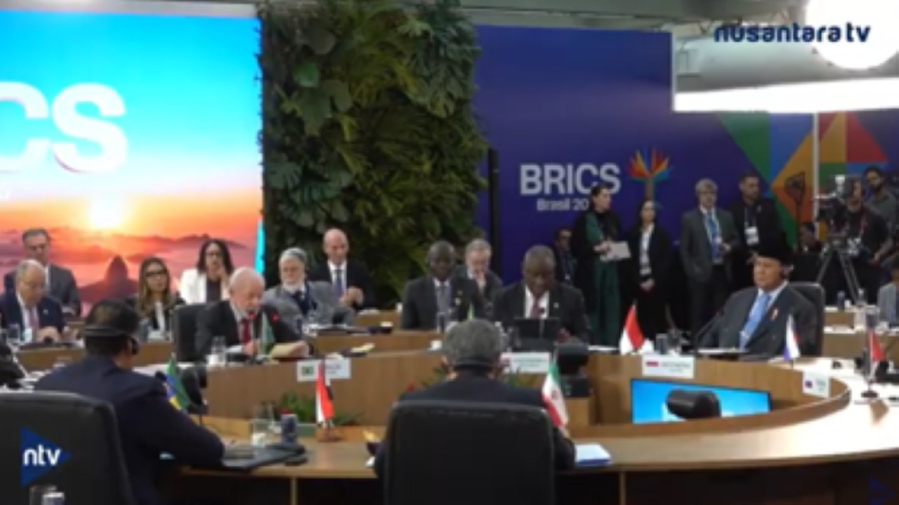 Presiden Prabowo Subianto pada Konferensi Tingkat Tinggi ke-17 BRICS di Brasil