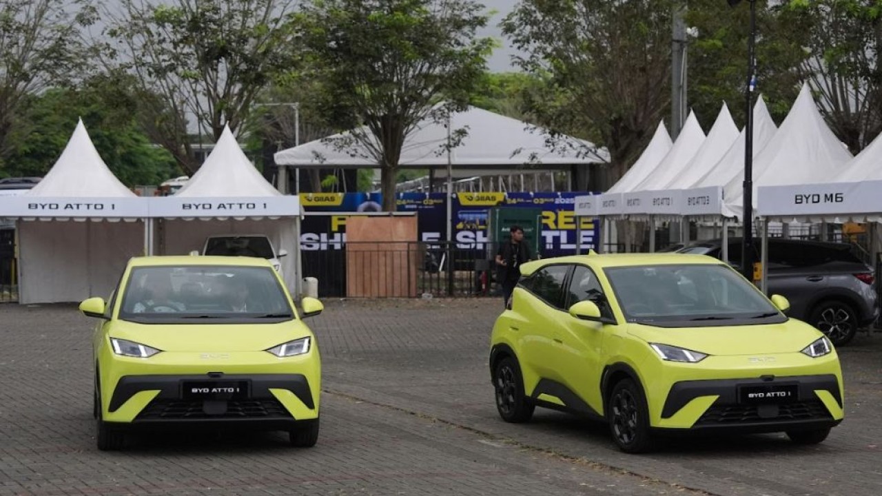 PT BYD Motor Indonesia memperkenalkan BYD ATTO 1 di GIIAS 2025. (Foto: Istimewa)