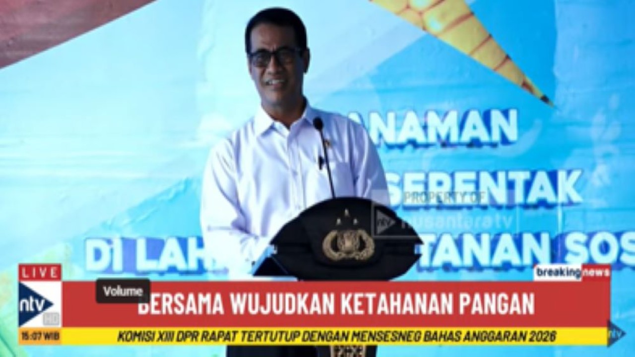 Menteri Pertanian Andi Amran Sulaiman