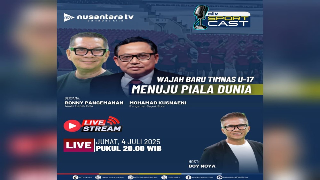 Program Sportcast di Nusantara TV