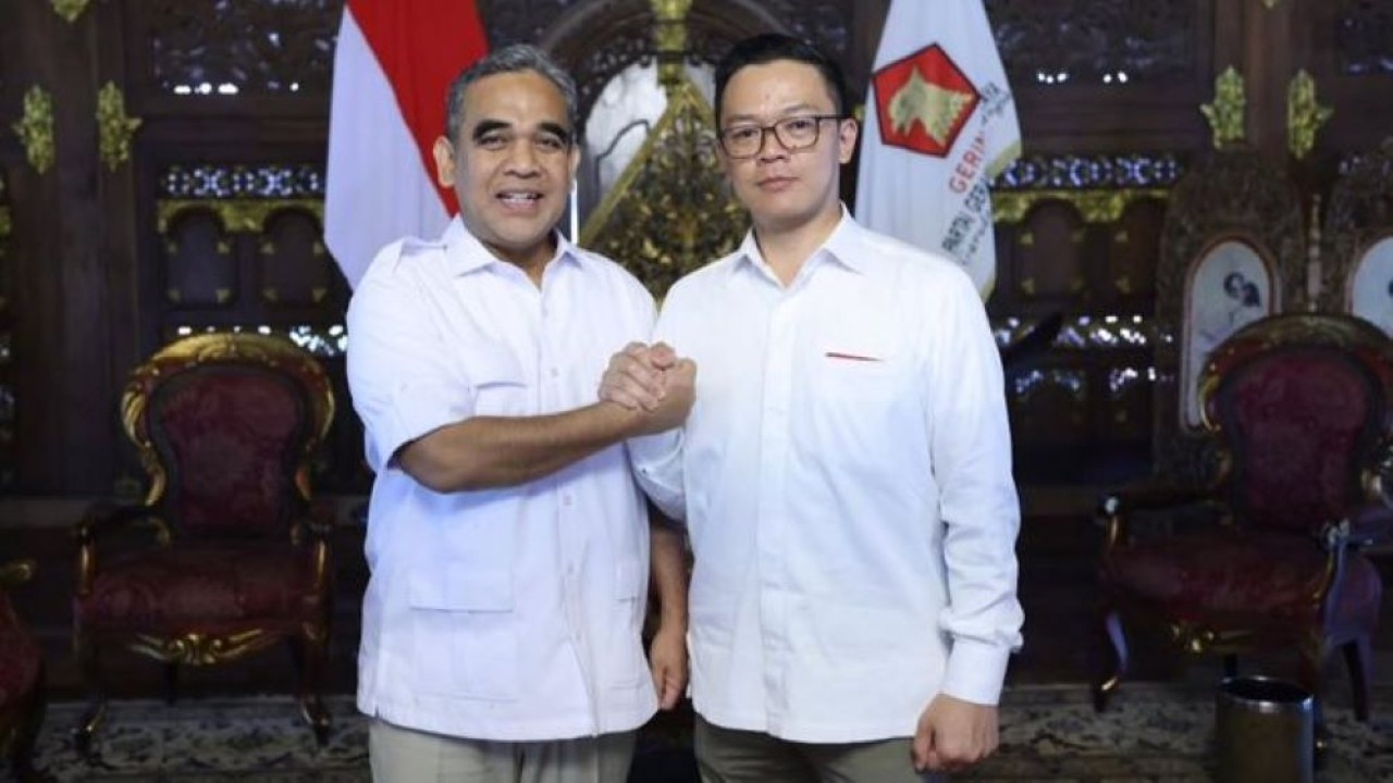 Ahmad Muzani dan Sugiono (kanan). (Instagram)