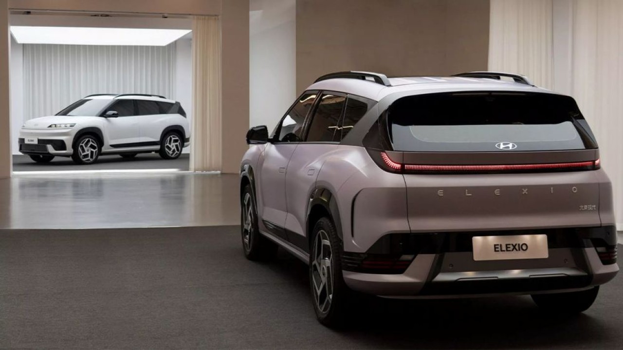 SUV listrik Hyundai Elexio. (Foto: Istimewa via Carscoops)