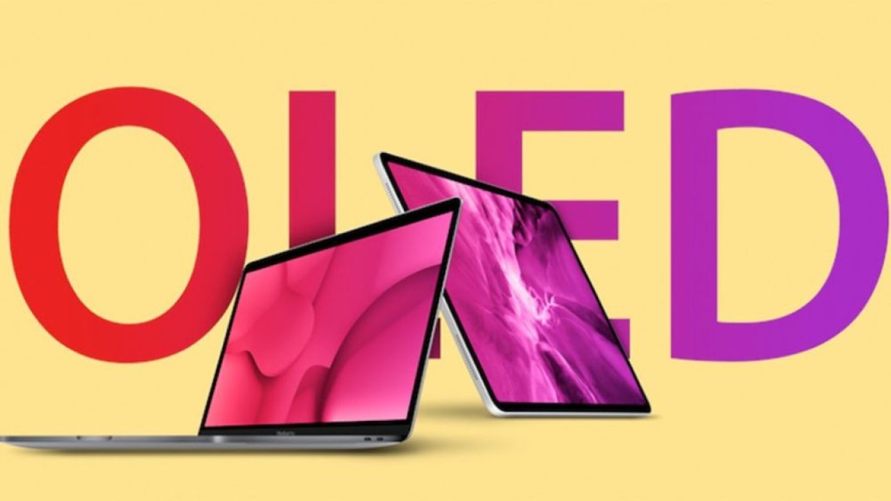 Layar OLED Apple MacBook Pro. (Foto: Istimewa via Gizmochina)