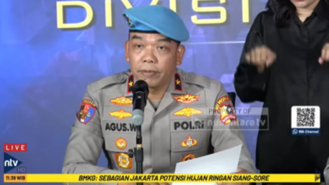 Kepala Biro Pertanggungjawaban Profesi (Karowabprof) DivPropam Polri Brigjen Pol Agus Wijayanto.