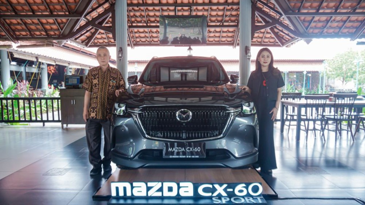 The New Mazda CX-60 Sport resmi hadir di Medan, Sumatera Utara. (Foto: Istimewa)