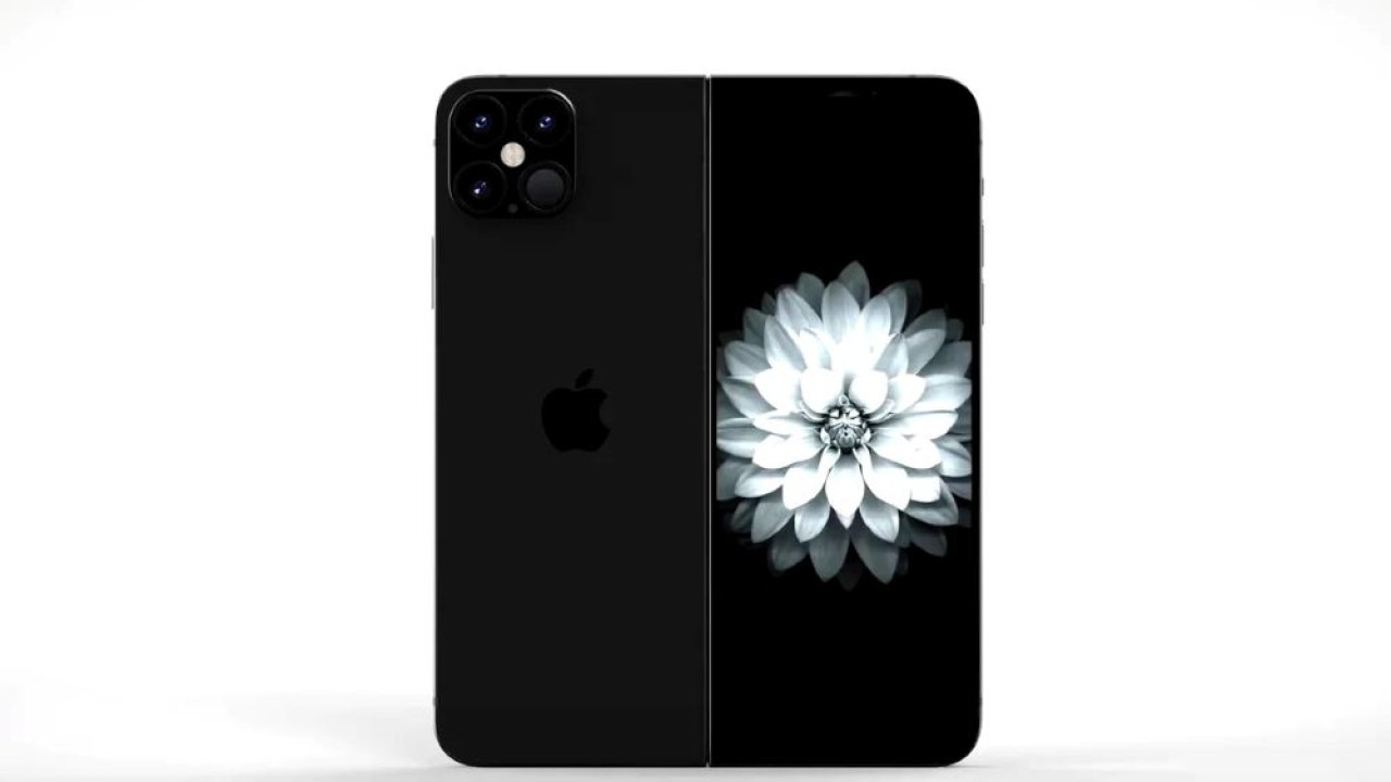 Apple disebutkan sedang menyiapkan ponsel lipat. (Foto: Istimewa via Phone Arena)