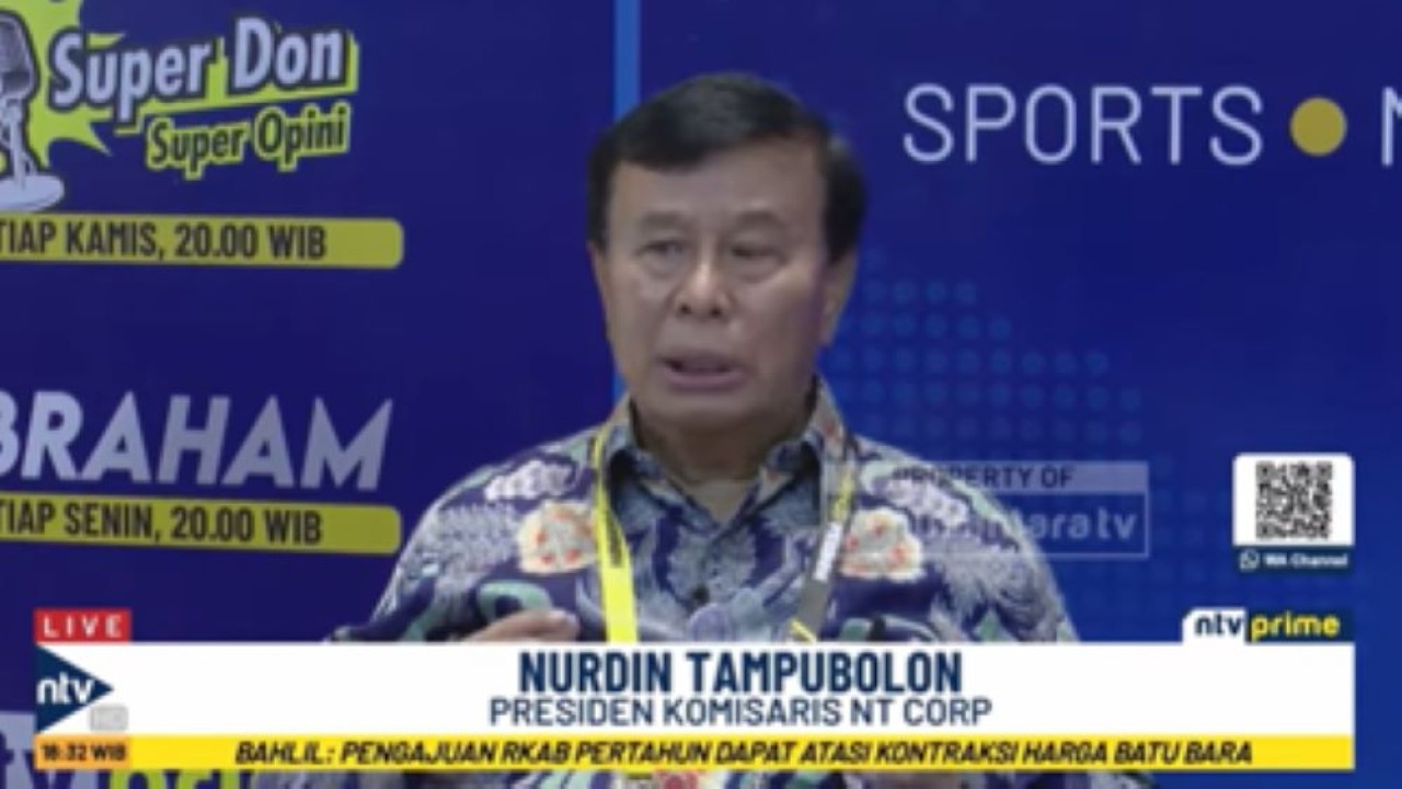 Presiden Komisaris NT Corp Nurdin Tampubolon